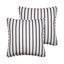 Housse et insert de coussin extérieur carré Lidia-560165270
