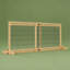 Large barrière pour animaux, barrière pour animaux en bois, barrière pour animaux autoportante pour votre maison