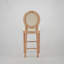 French Country Beige 2 - Siège confortable avec pieds en bois 2 au design élégant