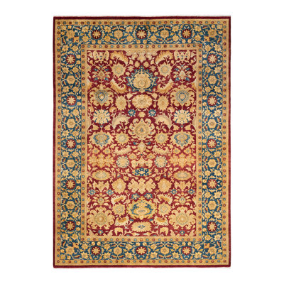 Classic One-of-a-Kind 6' 3" x 8' 10" Hand Knotted Area Rug