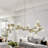 19-light Modern Twisted Glass Globe Chandelier-1335512081