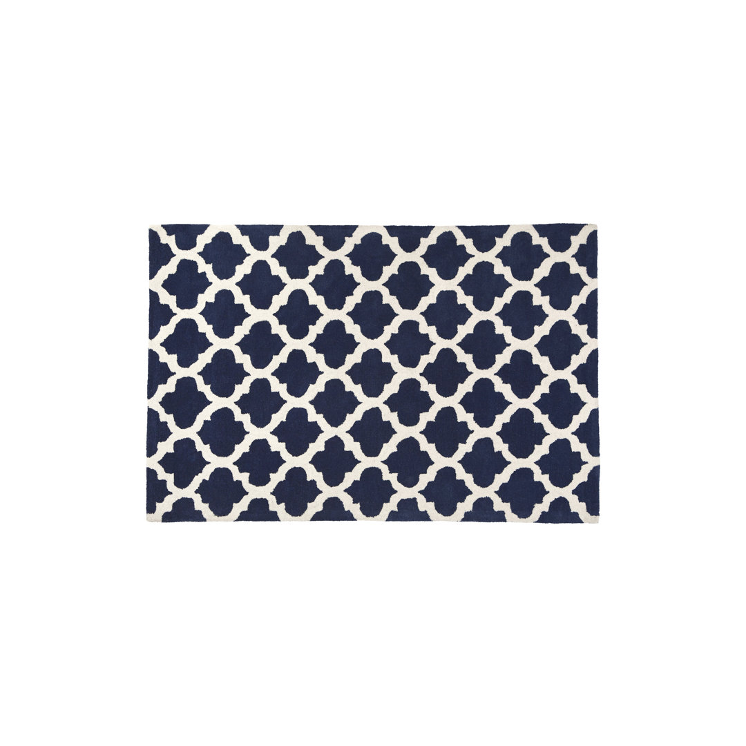 Dequisha Geometric 120cm X 180cm Area Rug