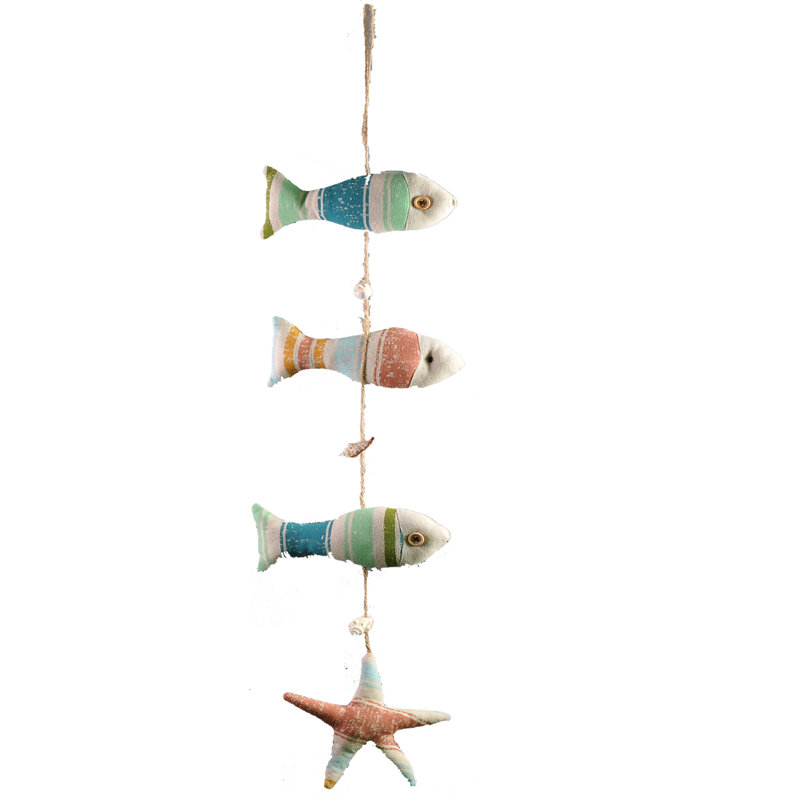Anjay Handmade Animals Wall Decor on Fabric