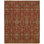 Mccall Wool Floral Area Rug in Red