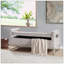 Banc de rangement rabattable avec accoudoirs