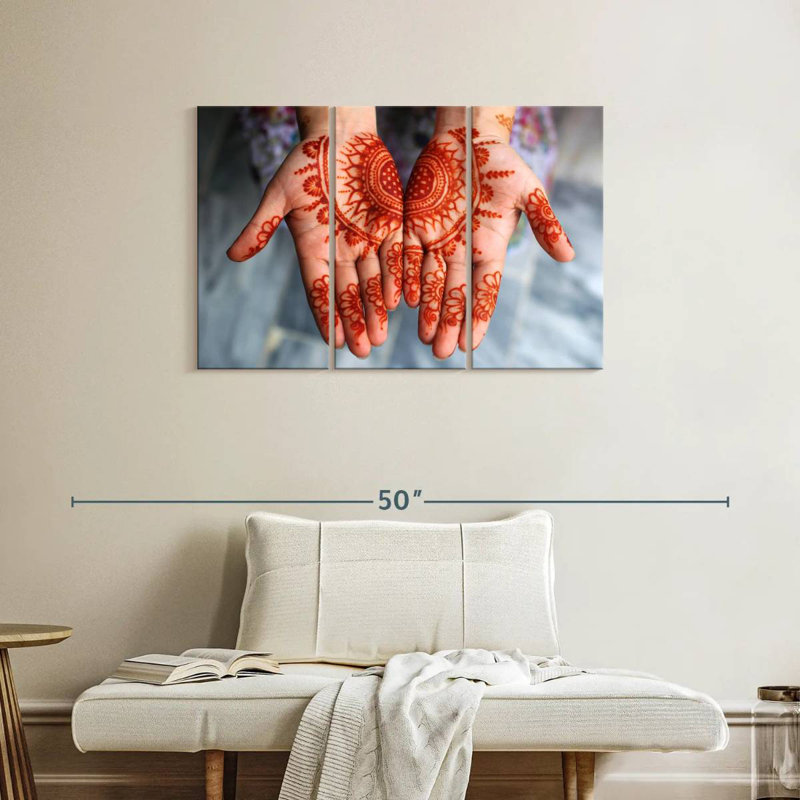 Lelend Eid Ul Fitr Mehndi, H 48 po x l 74 po