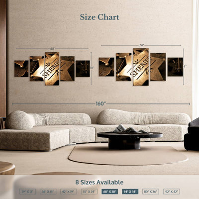 Sheriff Star Badge