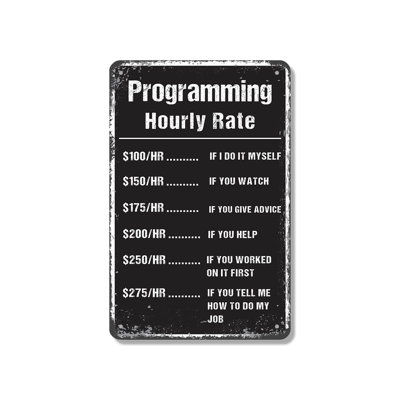Horaire programmateur (paquet de 2) en aluminium de 7 po x 10 po
