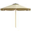 Parasols de patio Upf 50+, acier de polyester 8,7 pi, abat-jour de terrasse moderne