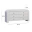 157.5 cm W Chest of 6 Drawers-423179964