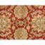 Hand Knotted Wool Oriental Area Rug in Red And Gold