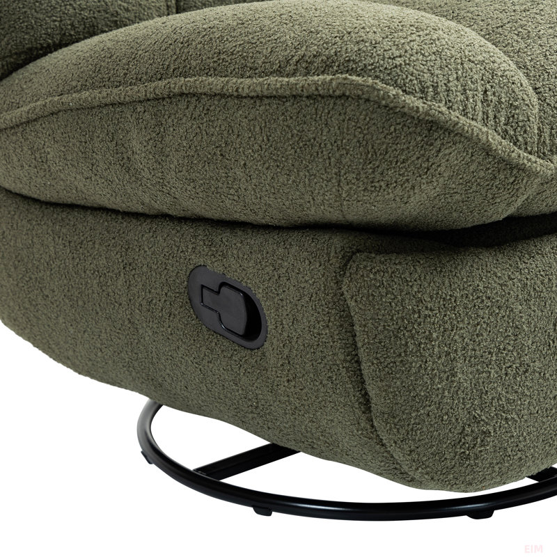 Fauteuil inclinable pivotant à 360 ° Chenille