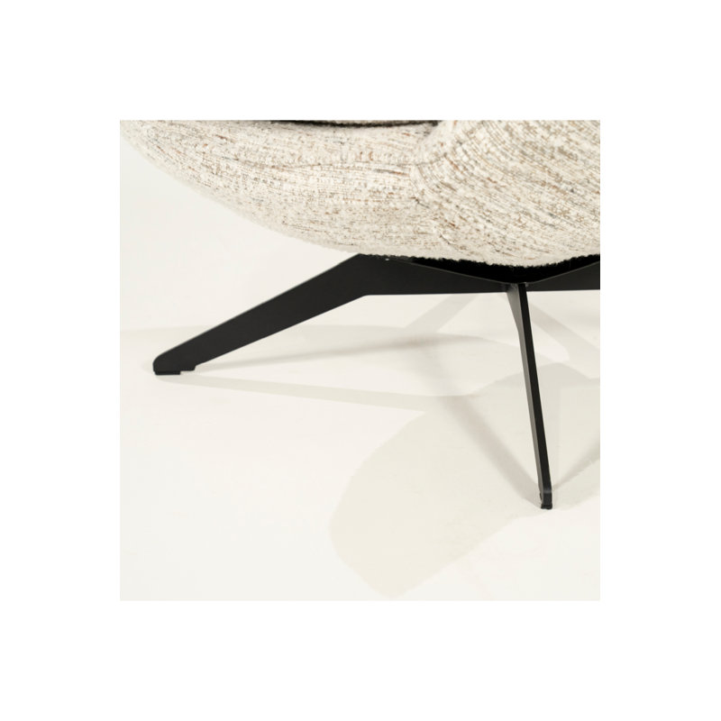 Ryan Swivel Lounge Chair, Beige