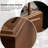 Walnut Wood Charcoal Wood Burning Outdoor Fire Pit Table