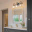 3 - Light Dimmable Brass Armed Sconce