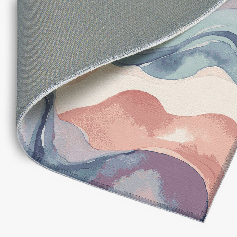Seafoam Dusk Indoor And Outdoor Area Rug, Rectangle 3' x 5'