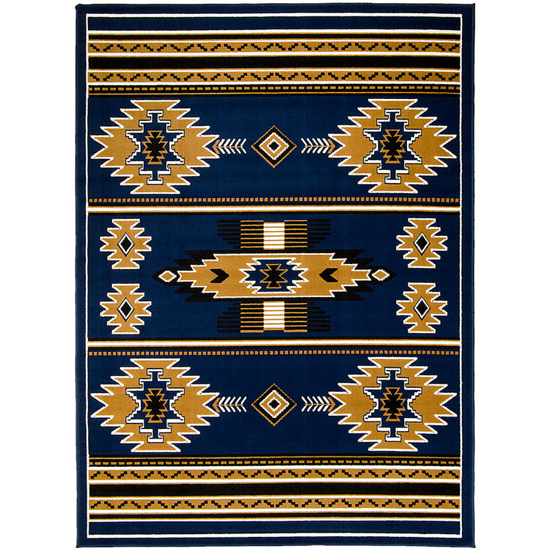 Liyuan Performance Southwestern Indoor / Outdoor Rug, 5'2" x 7'1"