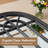 Large Arched Windowpane Full-Length Wall Mirror With Solid Wood Frame-52780465-52780466