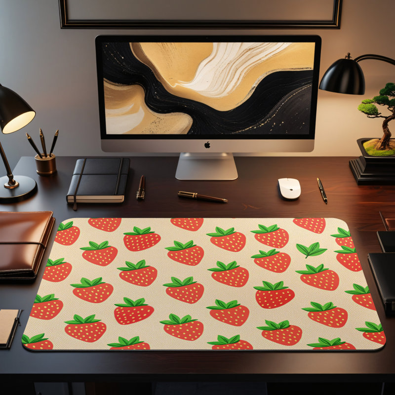 Polyester Desk Pad, 14.4x12.1