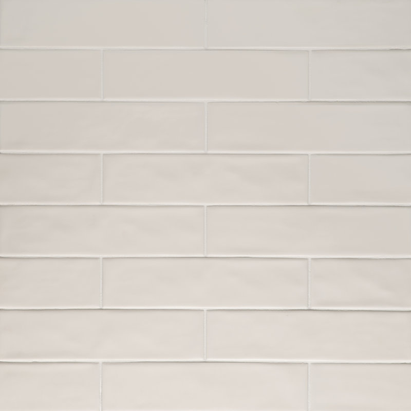 Carreau de porcelaine métro 3 "x 11" Clara, Gris mat