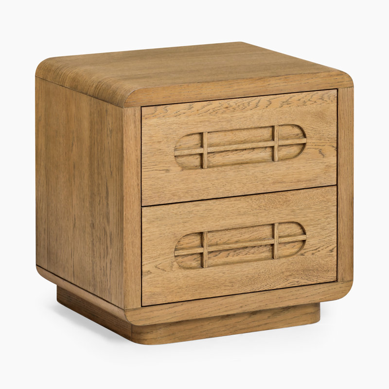 Table de chevet 2 tiroirs Xandra