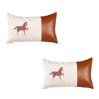Appliqued Reversible Pillow Insert