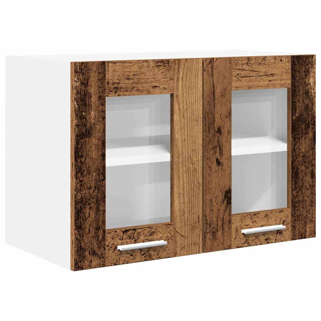 Vidaxl Hanging Cabinet Riga Black Oak 60 X 31 X 40 Cm Engineered Wood