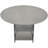47 in Round Dining Table for 4-6 Person