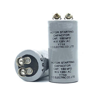 Condensateur de marche 150V 150VF 125VAC