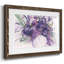 Lavande florale Splendor I - impression encadrée rustique avec tableau mat-904247494