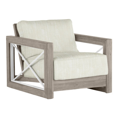 Malta Teak Patio Chair with Cushions