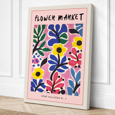 Flower Market Illustration Botanical - Print