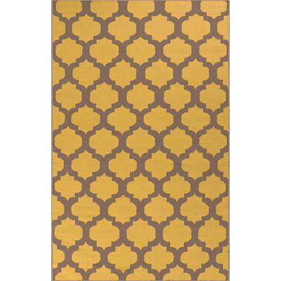 Wool Geometric Indoor Rug