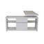 Watlington Modular L-Shaped Glass Writing Desk-119352672