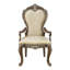 Charmant ensemble de fauteuils en chêne antique pour une expérience d'assise élégante