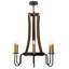 Barrel Stave 6 - Light Chandelier