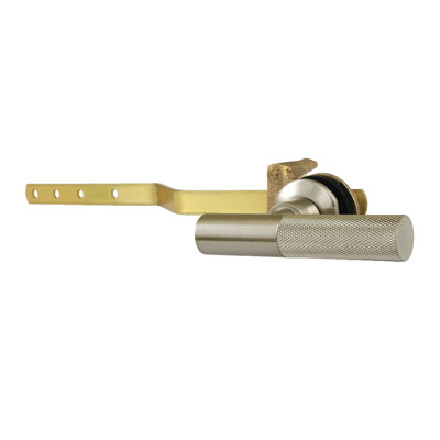 Kingston  Convergent Front Mount Toilet Tank Lever With Knurled Handle