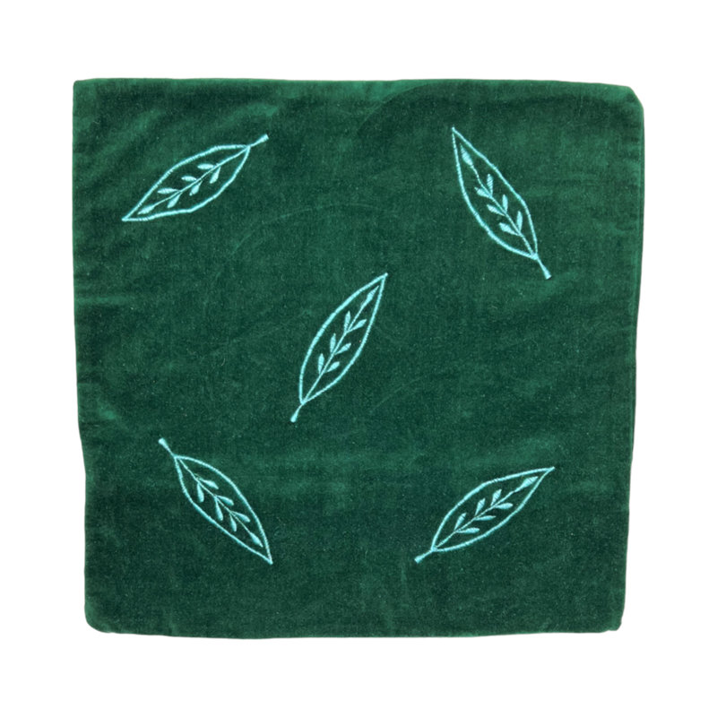 Ammadas Floral Blue Square Cushion