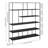 Whitmore 72" Tall Rectangular Bookcase in Blackened Bronze