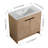 Kinslie 35.93'' Single Bathroom Vanity with Ceramic Top,2 Soft Close Doors and 1 Adjustable Shelf-97078078