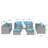 Baecher 11 Piece Wicker Sectional Seating Group with Cushions (Fully Assembled)-252980871