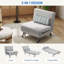 Kendall 75cm Upholstered Convertible Sofa-48367973