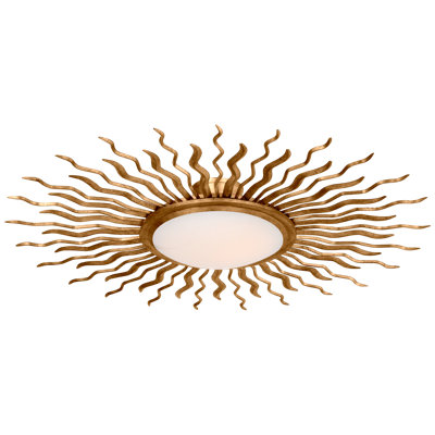 Re 1 - Light LED Semi Flush Mount by Suzanne Kasler