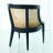 Cane Chair-Black