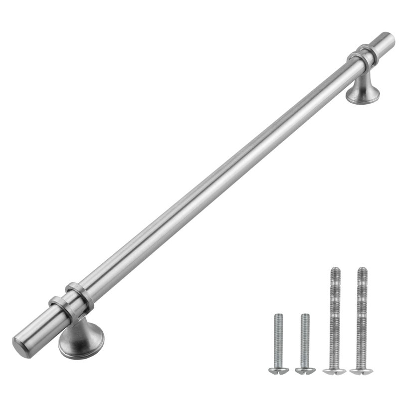 10 1/8" Center Bar Pull Multipack, Brushed Nickel