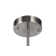 Lekeia 1 - Light Brushed Nickel Bell Pendant