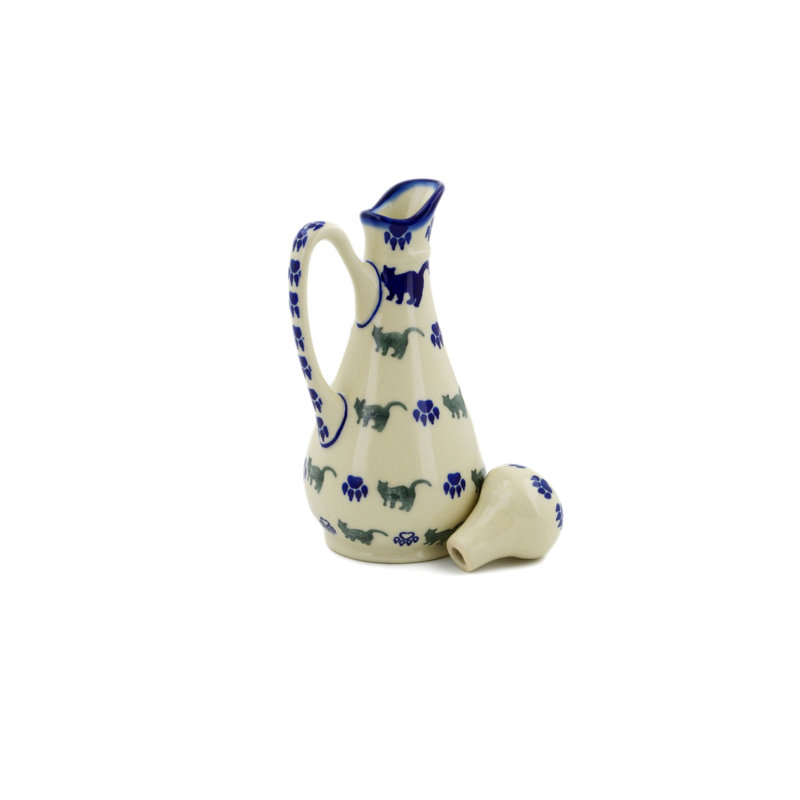 Bouteille de poterie polie 5 oz