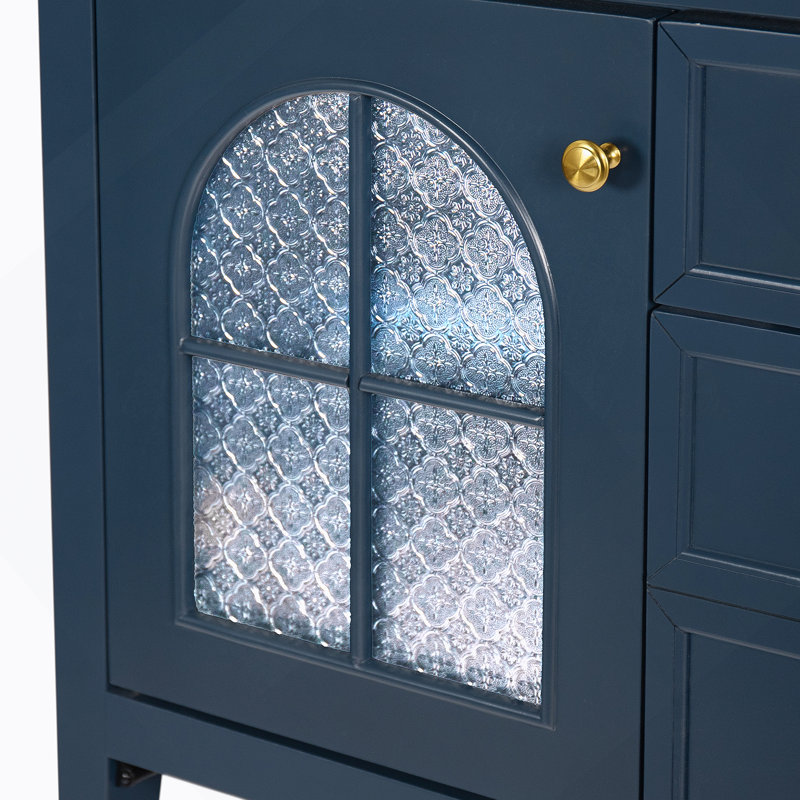 Bathroom Cabinet, Only Cabinet, Blue