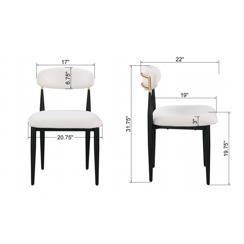 Ensemble de salle à manger 5 pièces 46 po, 5 po
