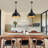 Dunellen 1 - Light 16-Inch Matte Black Single Dome Pendant for Farmhouse Entryway Foyer-1402503944
